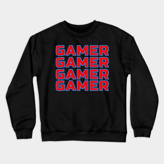 Gaming Crewneck Sweatshirt by Aisiiyan